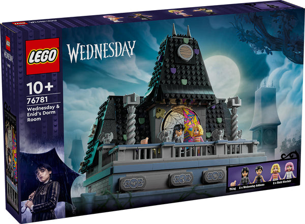 Lego Adams Family 76781 Wednesday en Enids Kamer