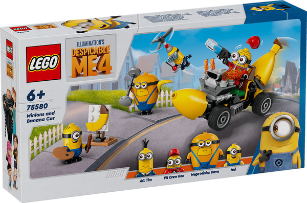 Lego Minions 75580 Minions en Bananenauto
