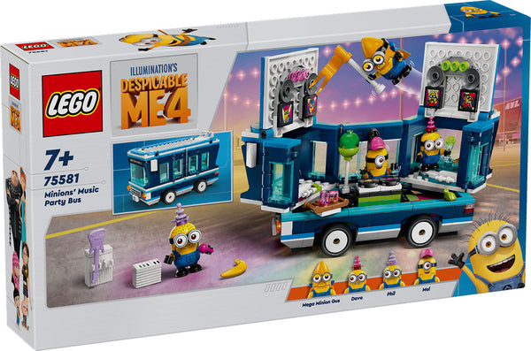 Lego Minions 75581 Muzikale Feestbus van Minions