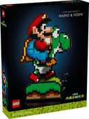 Lego Super Mario 71438 Mario en Yoshi Displaymodel