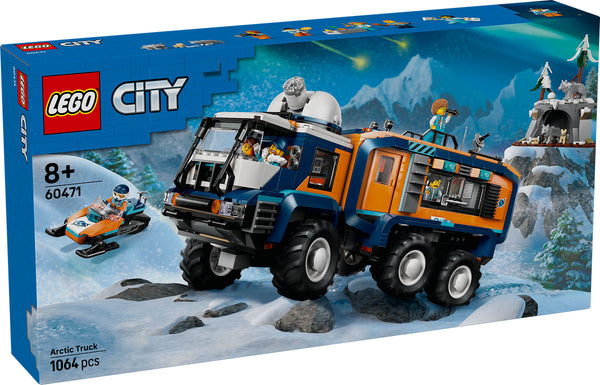 Lego City 60471 Exploration Laboratoriumtruck op de Noordpool