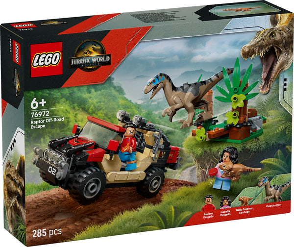 LEGO Jurassic World 76972 Offroad Eaptorontsnapping