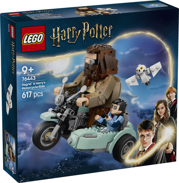 Lego Harry Potter 76443 Hagrid en Harry&#039;s Rit op de Motor