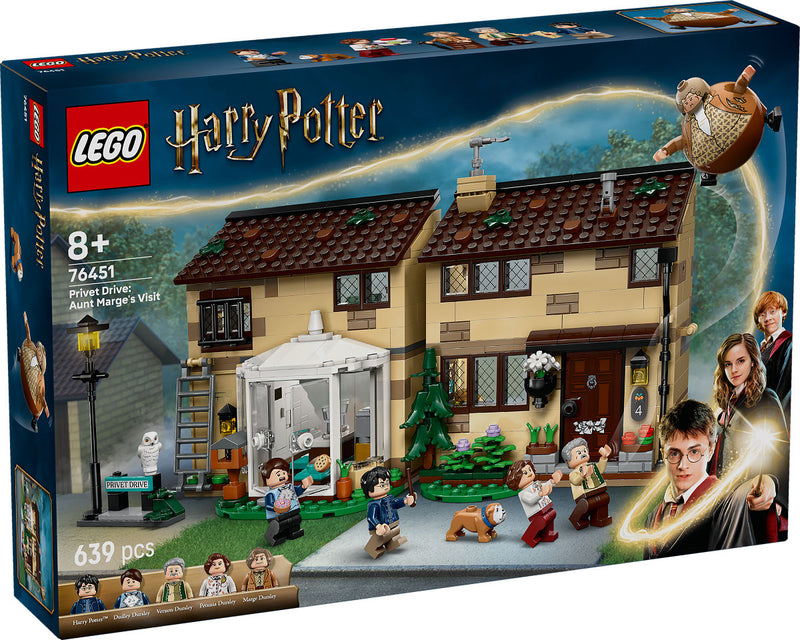 Lego Harry Potter 76451 Ligusterlaan Bezoek Van Tante Margot