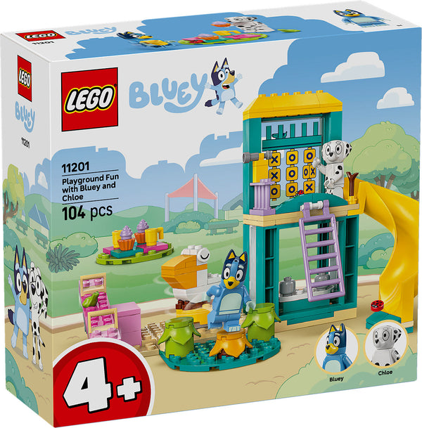 LEGO DUPLO 11201 Bluey en Chloe in de Speeltuin