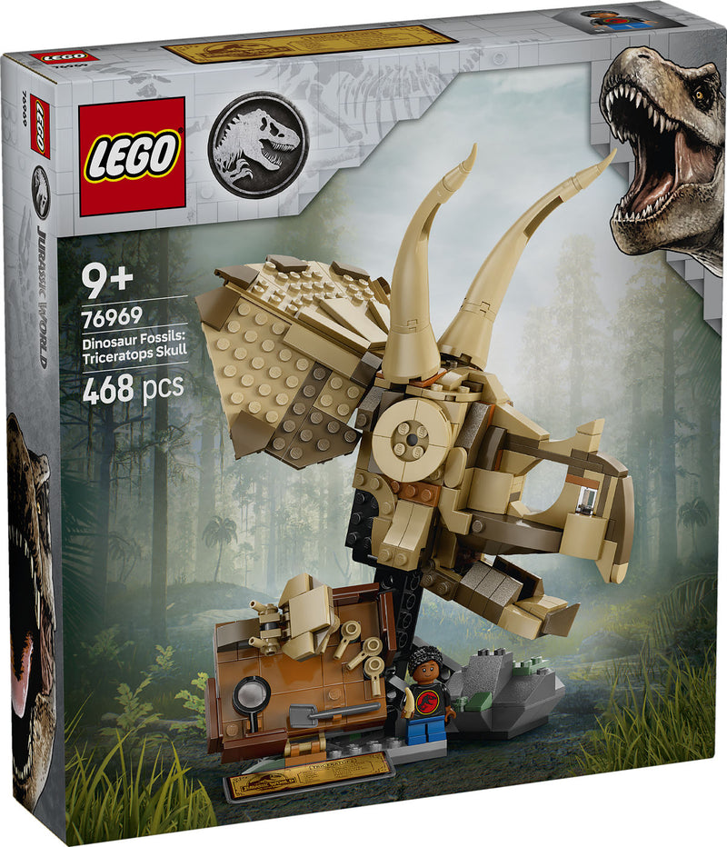 Lego Jurassic World 76969 Dinosaurusfossielen Triceratops Schedel