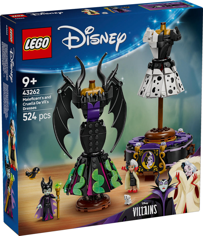 Lego Disney 43262 De Jurken van Maleficent en Cruella De Vil