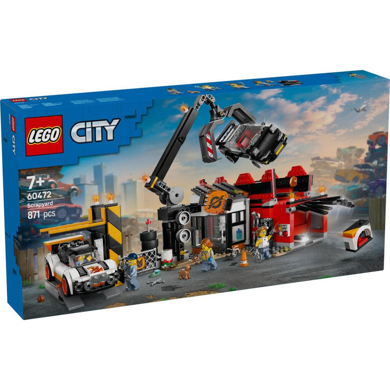 Lego City 60472 Schroothoop met Auto&