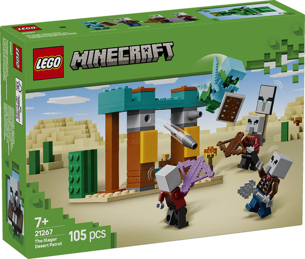 Lego Minecraft 21267 De Illagers in de Woestijn