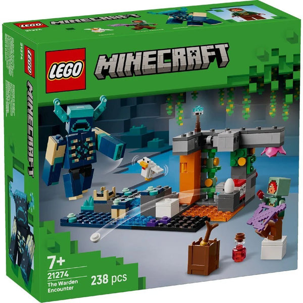 LEGO Minecraft 21274 De ontmoeting met de Opzichter