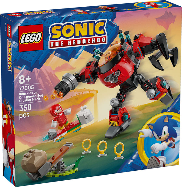 LEGO Sonic 77005 Knuckles vs. Dr. Eggman Egg Crusher mecha
