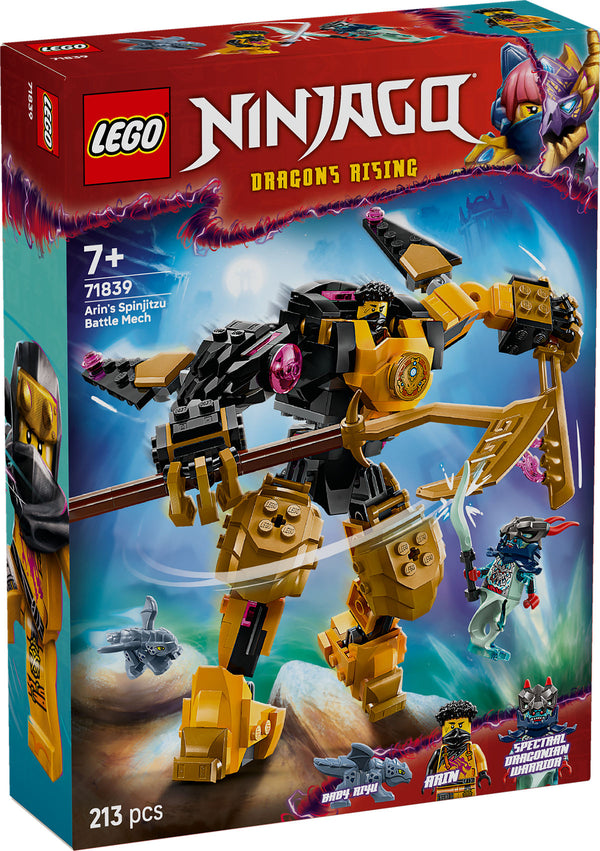Lego Ninjago 71839 Arins Spinjitzu Strijdmecha