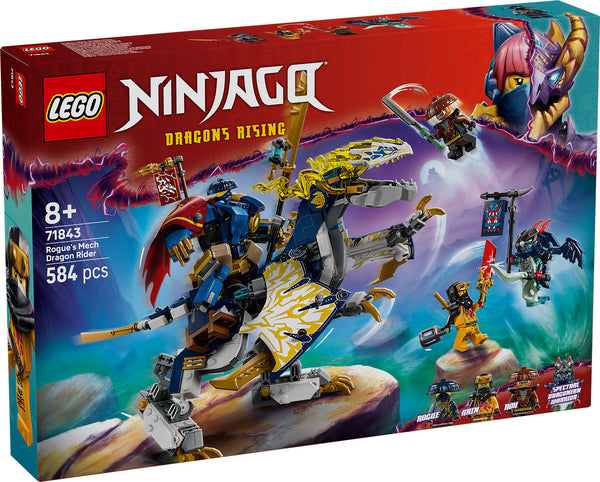 Lego Ninjago 71843 Rogue&#039;s Mecha Drakenrijder