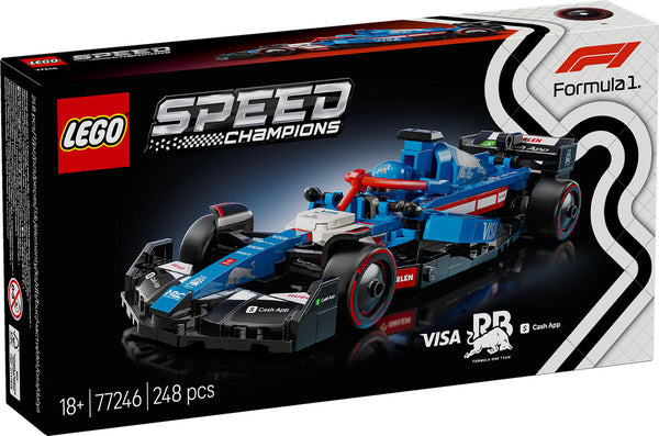 LEGO Speed Champions 77246 Visa Cash App RB VCARB 01 F1 Racewagen