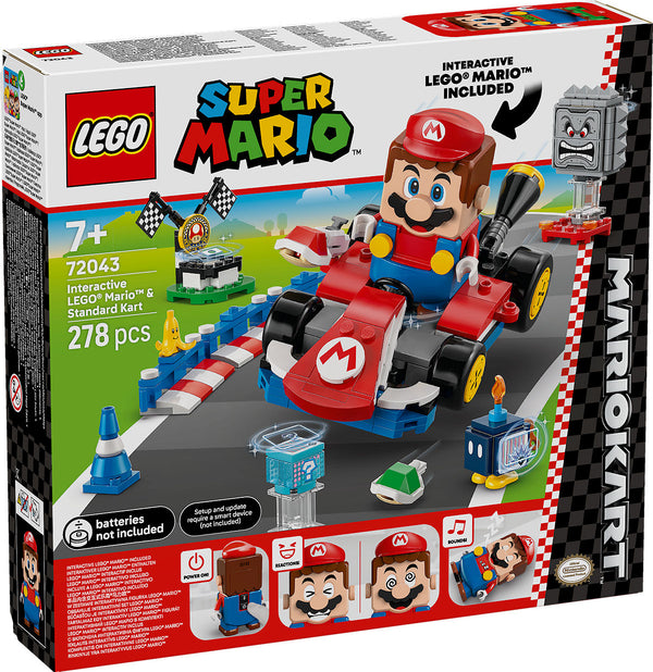 LEGO Super Mario 72043 Mario en Standaardkart