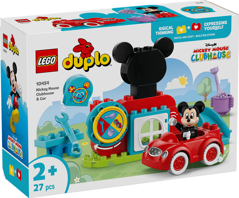 Lego Duplo 10454 Disney Mickey Mouse Clubhuis en Auto