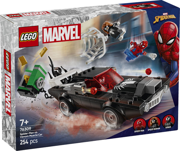 LEGO Super Heroes 76309 Spider-Man Vs. Venoms Klassieke Auto
