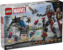 Lego Super Heroes 76314 Marvel Captain America Civil War Actiescene