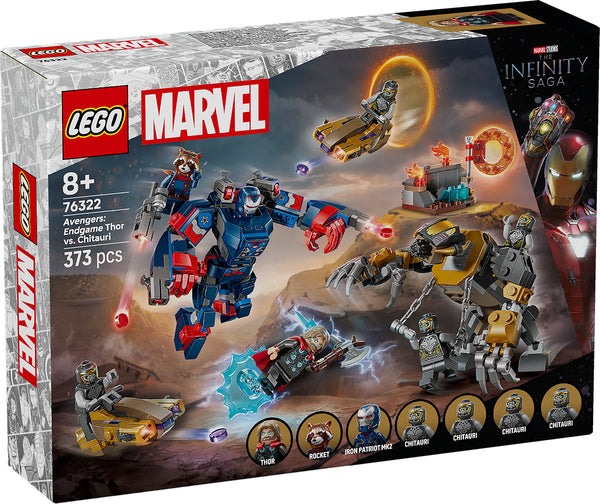 LEGO Super Heroes Marvel 76322 Avengers Endgame Thor vs. Chitauri
