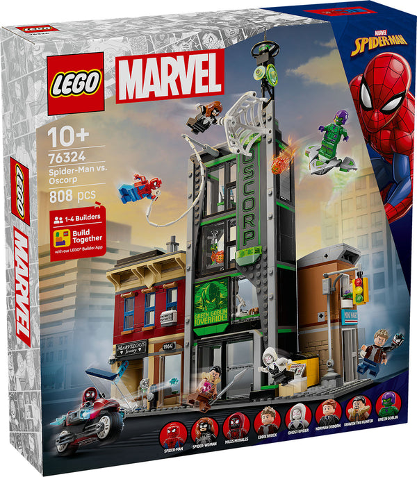 LEGO Super Heroes Marvel 76324 Spider-Man vs. Oscorp