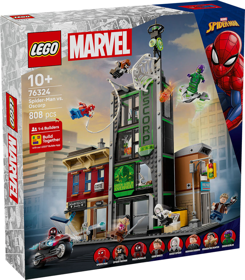 LEGO Super Heroes Marvel 76324 Spider-Man vs. Oscorp