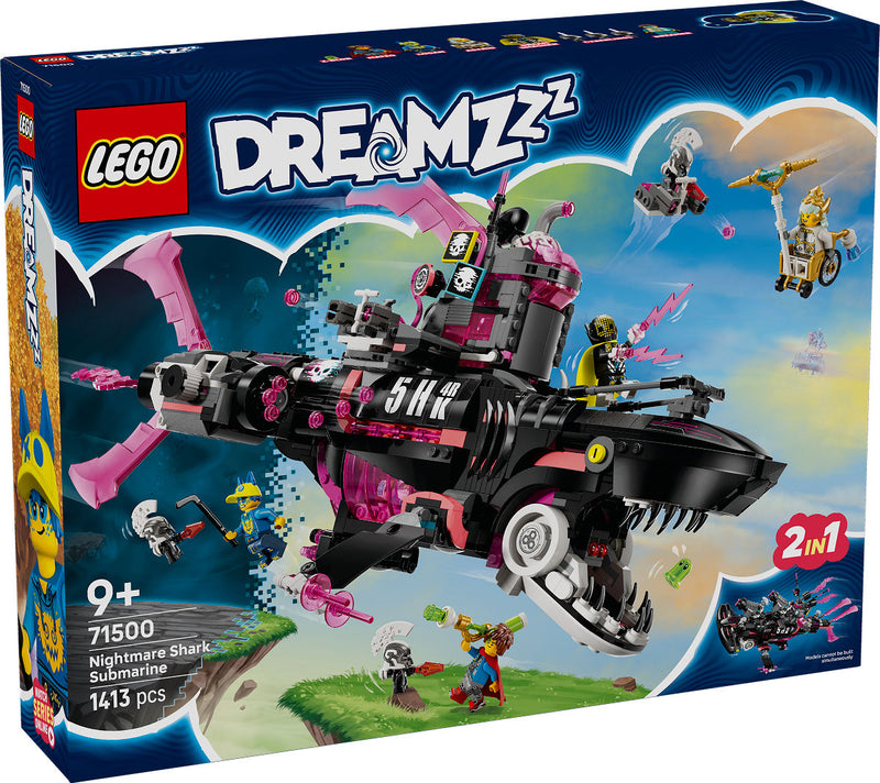Lego Dreamzzz 71500 Nachtmerrie Haaienonderzee&euml;r