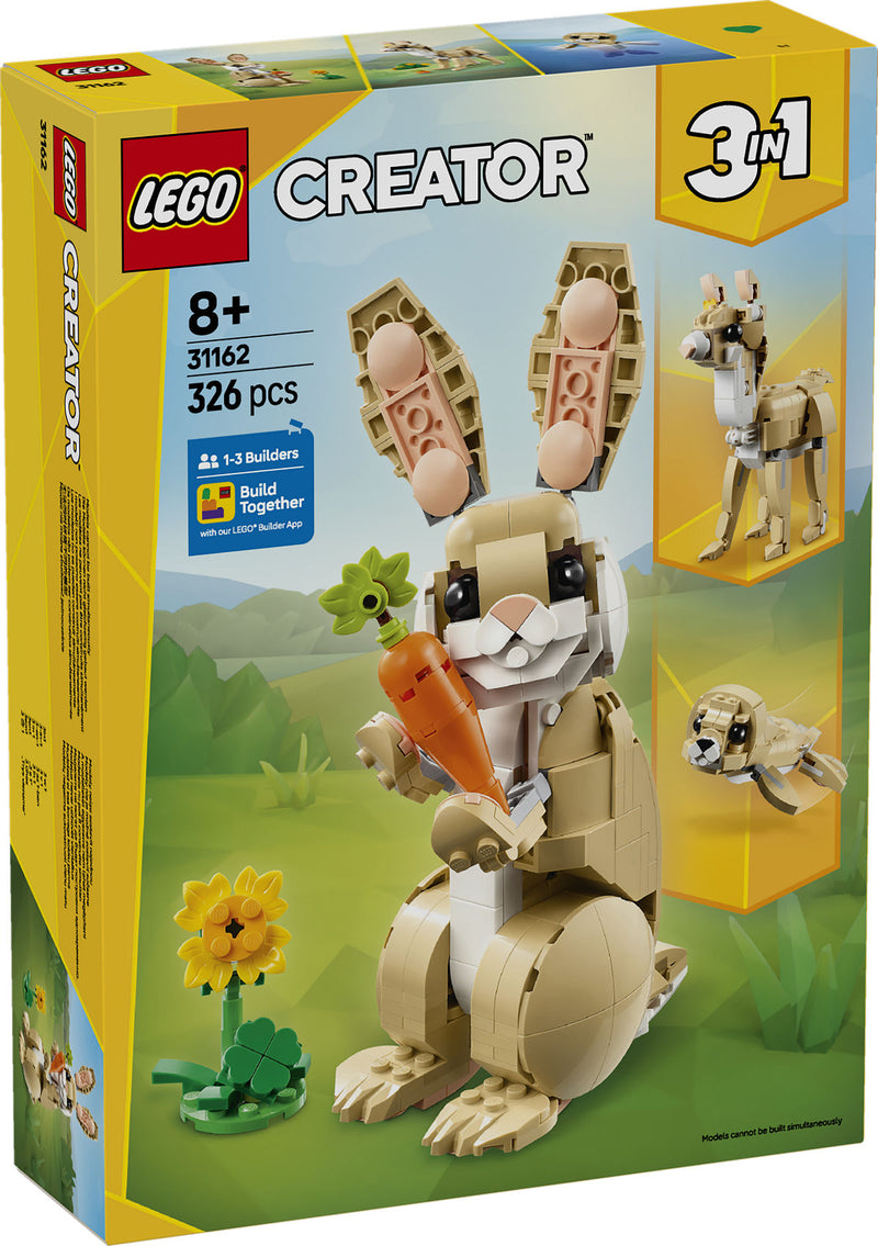 Lego Creator 31162 3in1 Lief Konijn