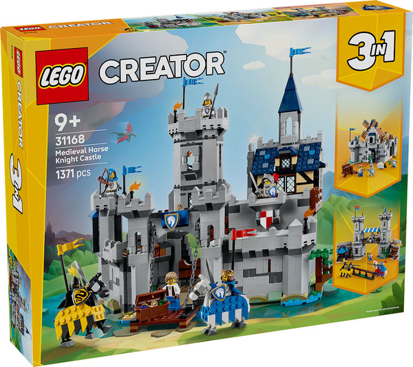 LEGO CREATOR Middeleeuws kasteel met ridders te paard