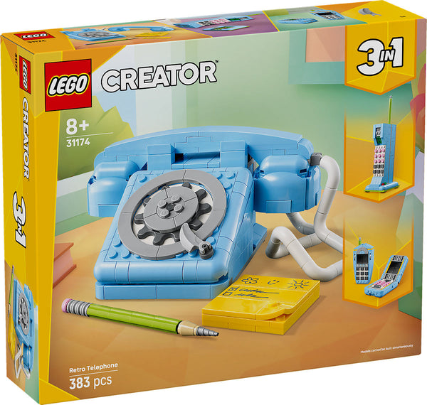 Lego Creator 31174 3in1 Retro Telefoon