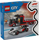LEGO City 60493 F1 displaytruck met Audi F1 racewage
