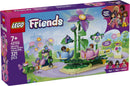 LEGO Friends 42702 Draaiende Theekopjesattractie met Bloementhema