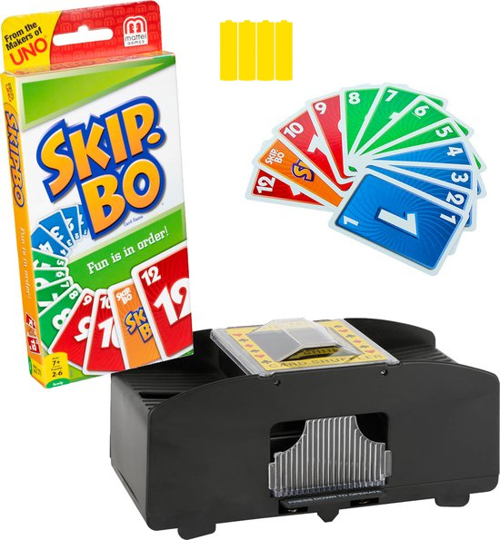 Skip bo - Kaartschudder - Batterijen