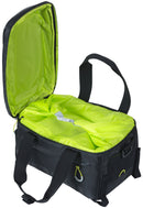 Bagagedragertas / schoudertas Basil Miles Trunkbag - 7 liter - black lime