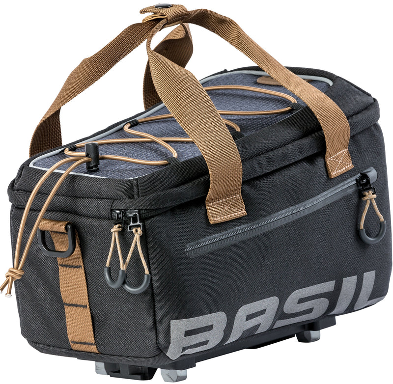 Bagagedragertas Basil Miles MIK Trunkbag 7 liter 31 x 20 x 23 cm - black slate