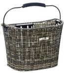 Fietsmand New Looxs Lombok 19 liter 34 x 25 x 25 cm - rattan grey