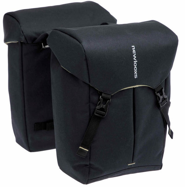 Dubbele fietstas New Looxs Sports 40 liter 32 x 18 x 40 cm(2x) - zwart