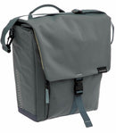 Enkele fietstas New Looxs Tulum 16 liter 35 x 17 x 37cm - groen/grijs