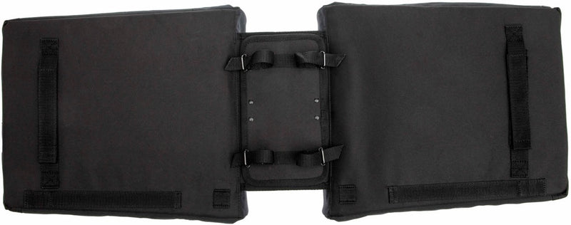 Dubbele fietstas New Looxs Tulum 32 liter 35 x 17 x 37 cm (2x) - zwart afneembaar