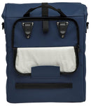 Enkele fietstas New Looxs Odense 17,5 liter 32 x 16 x 38 cm - donkerblauw