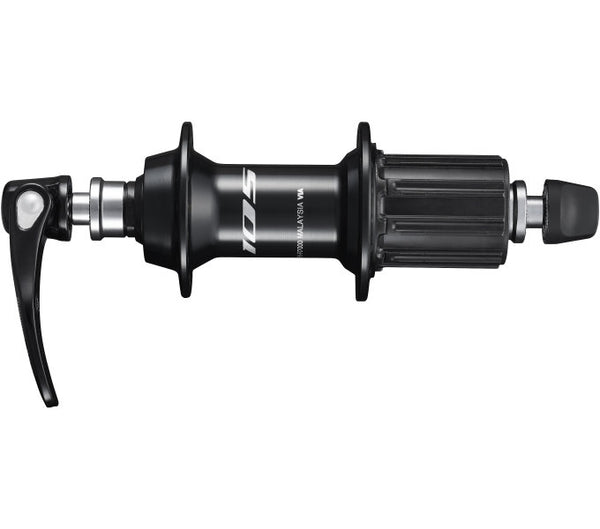 Achternaaf 10/11 speed Shimano 105 HB-R7000 - 36 gaats met 163 mm snelspanner - zwart