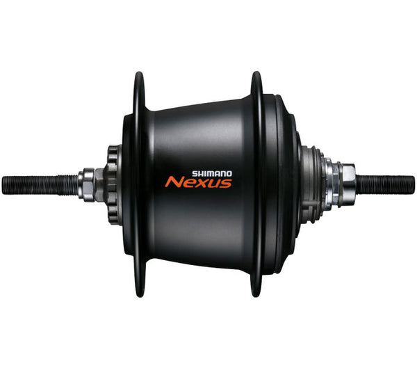 Versnellingsnaaf Shimano Nexus 7 SG-C3001 voor rollerbrakes / velgrem - 32 gaats - zwart