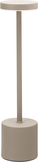 Tafellamp Taupe - 34cm - Touchlamp - Dimbaar - USB