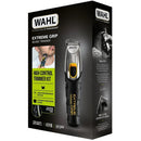 Wahl Extreme Grip Baardtrimmer Zwart/Geel/Chroom