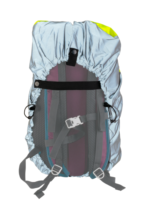 Regenhoes rugzak Wowow Ottowa 20-25 liter - reflecterend geel