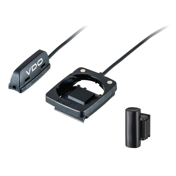 Fietscomputer houder VDO 2032 met kabel en magneet voor R1/R2 (90 cm)