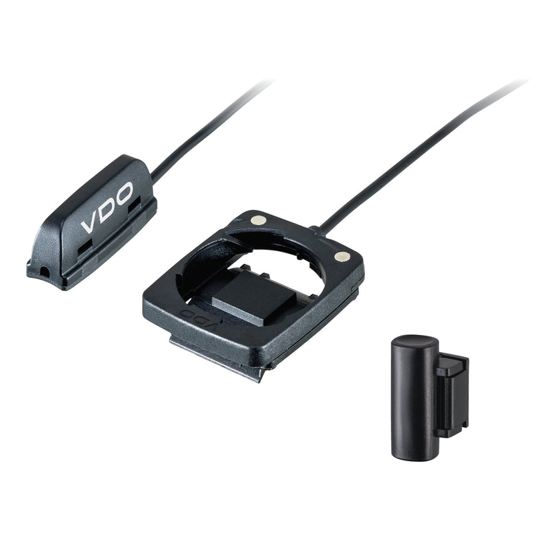 Fietscomputer houder VDO 2032 met kabel en magneet voor R1/R2 (90 cm)