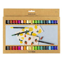 Dubbelzijdige Textielstiften - Basiskleuren, 20st.