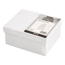 Rechthoekige Dozen Wit met Deksel, 4st.