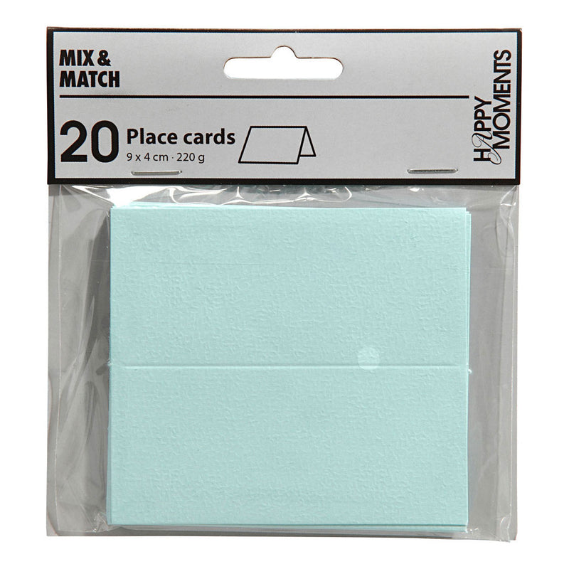 Naamkaarten Lichtblauw, 20st.