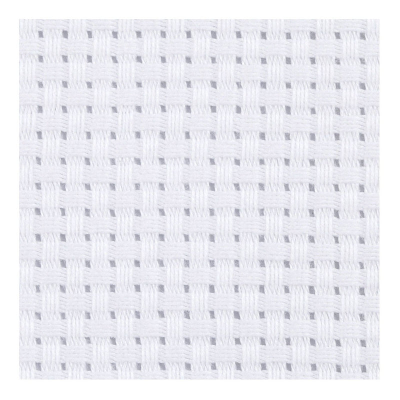 Aida Wit 35 Vierkanten per 10 cm, 50x50cm